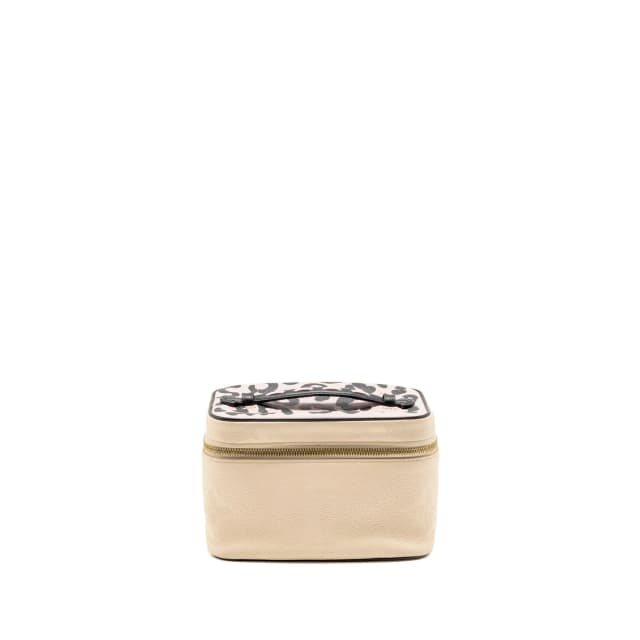 Louis Vuitton Wild at heart Nice mini Vanity case Monogram Empreinte Leather Cream/Pink/Black GHW in Black Leather from EMIER, photo 1 of 1