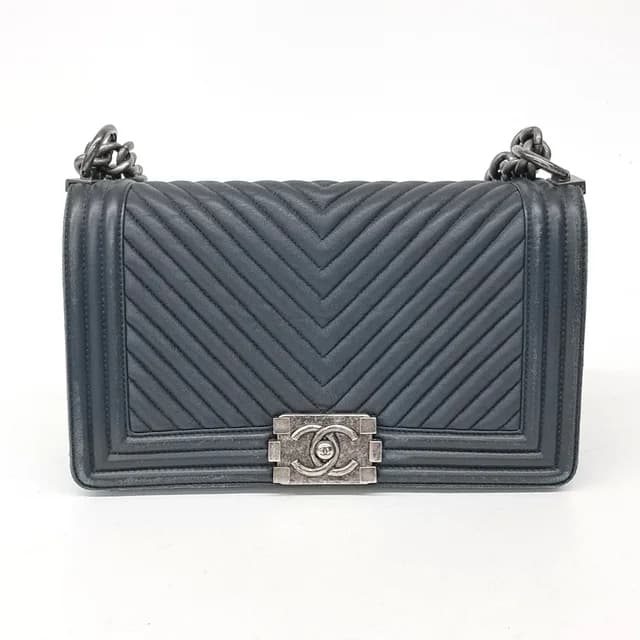 Chanel Chevron Boy Bag Medium from GUGUS, photo 1 of 1