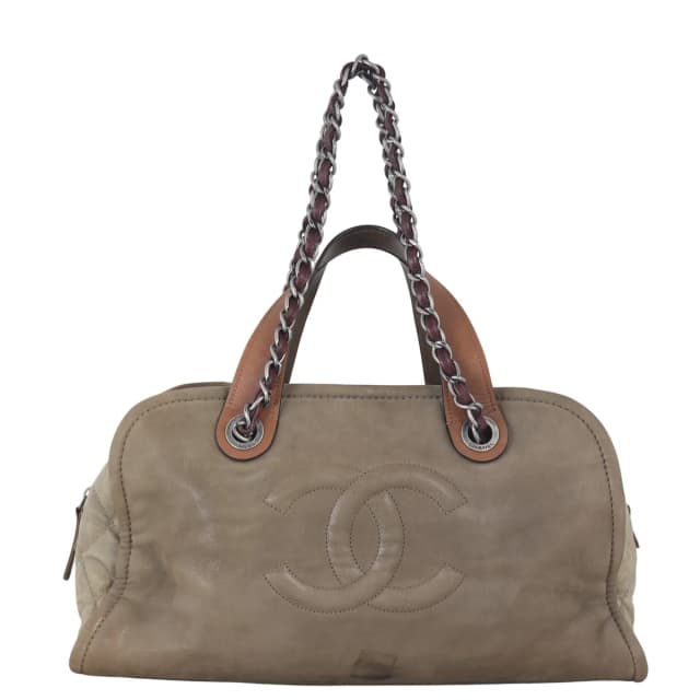 Chanel Timeless In The Mix Bowling Bag in Calfskin from Luxe.It.Fwd, photo 1 of 1