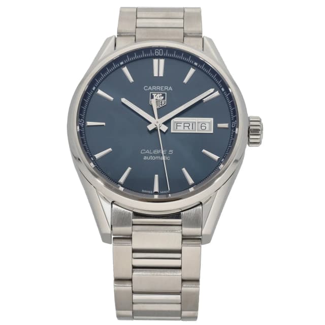 TAG Heuer Carrera WAR201E 41mm Stainless Steel Watch from H&T, photo 1 of 1