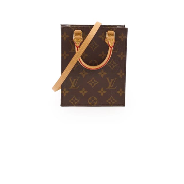 Louis Vuitton Petit Sac Plat Monogram Microchip in Canvas from The Purse Affair, photo 1 of 1