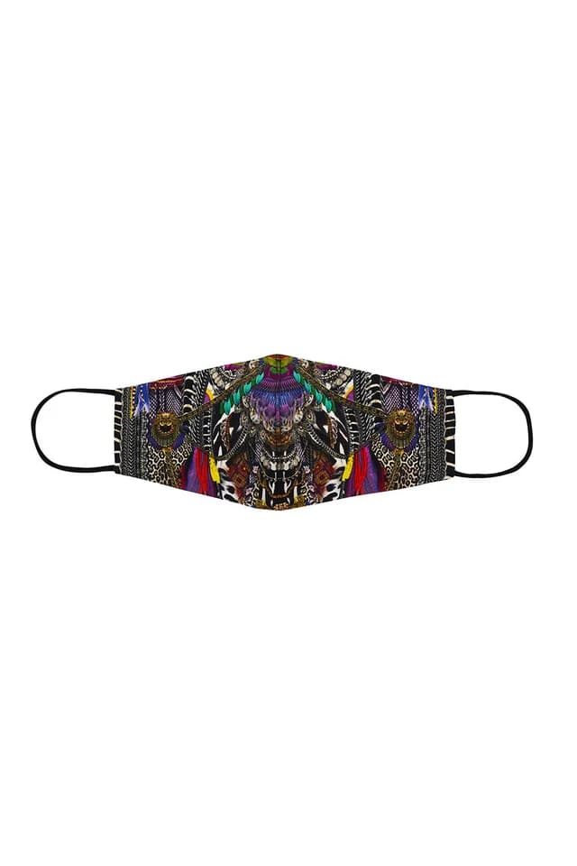 Camilla eBoutique (AU) FACE MASK COVER GUARDIANS OF THE SUN, image 1 of 1 from CAMILLA