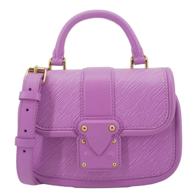 Louis Vuitton Hide and Seek Epi Leather Crossbody Bag Lilas Provence in Leather from Dallas Designer Handbags, photo 1 of 1