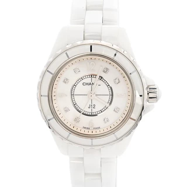 Chanel Watch 29 White in White Ceramic from The Reluxe, photo 1 of 1