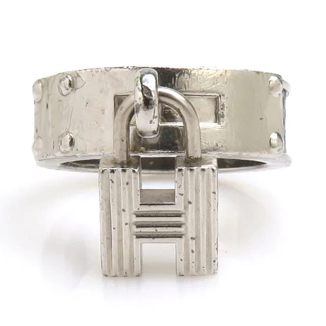 Hermès Scarf Ring H Cadena Charm in Leather from The Reluxe, photo 1 of 1