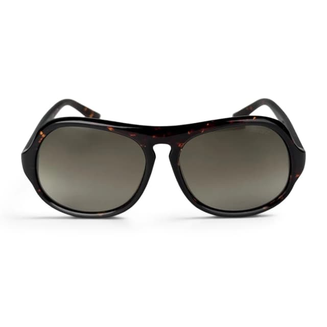 Jimmy Choo BIKER/S Z3QHA Dark Brown Tortoise Acetate Sunglasses in Brown Acetate from Designer Archives, photo 1 of 1