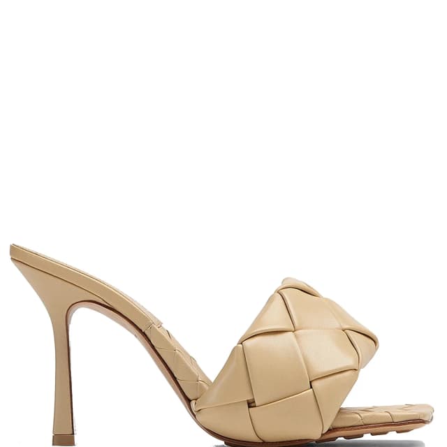 Bottega Veneta Lido Maxi Mule 90, Cane Sugar, image 1 of 1 from Cultstatus