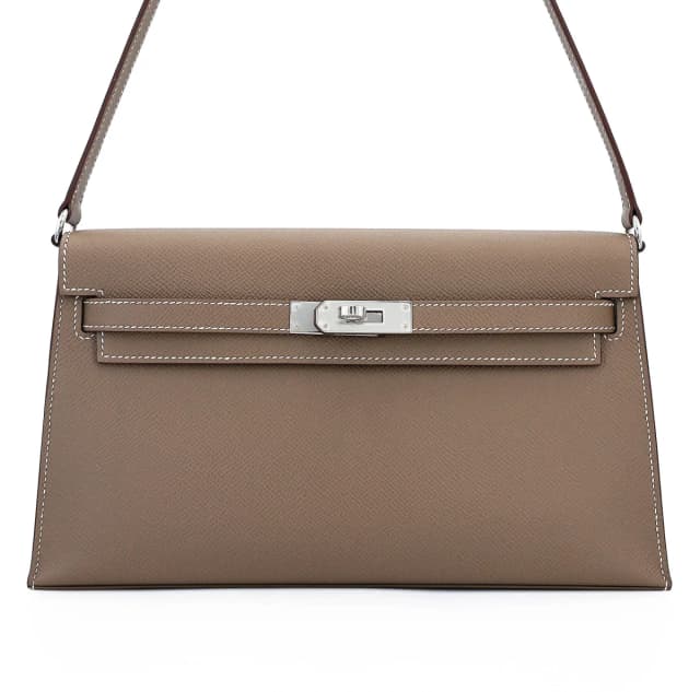 Hermès Kelly Elan Etoupe (18) in Taupe Epsom leather from Ginza Xiaoma, photo 1 of 1