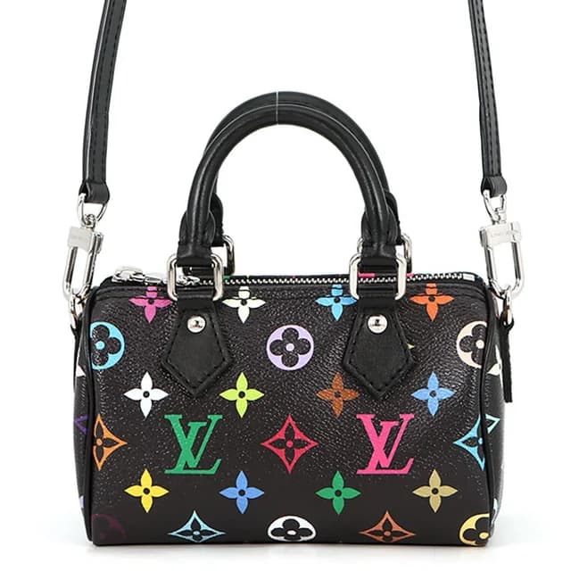 Handbag Monogram Multicolor LV TM Nano Speedy 2-Way Takashi in Multicolor from The Reluxe, photo 1 of 1