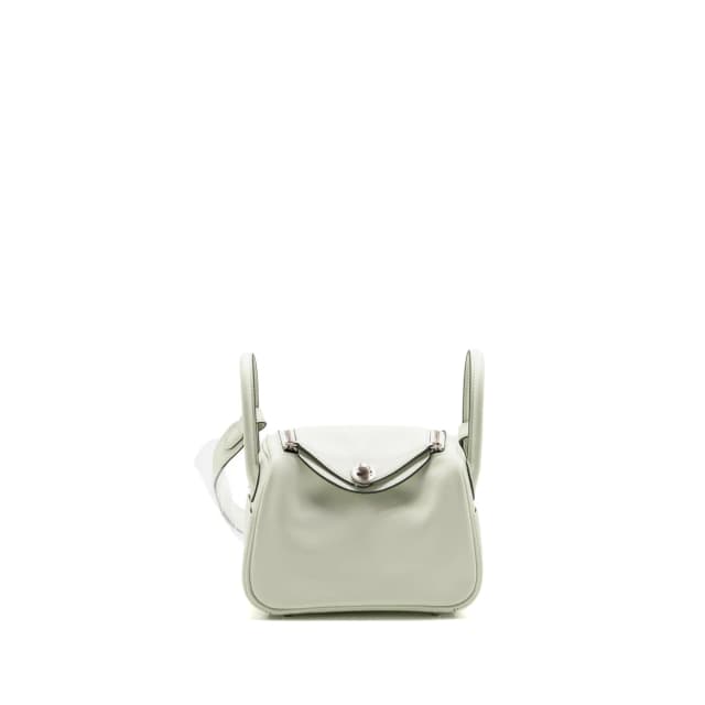 Hermès Mini Lindy Swift Vert Fizz SHW stamp U in Green Swift leather from EMIER, photo 1 of 1