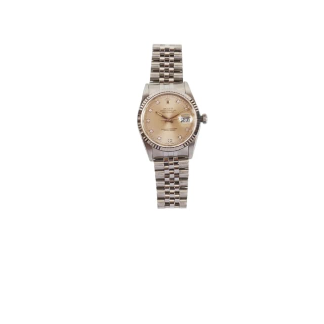 Rolex Datejust 36mm Stainless Steel/ White Gold Watch with Diamonds in White from The Purse Affair, photo 1 of 1