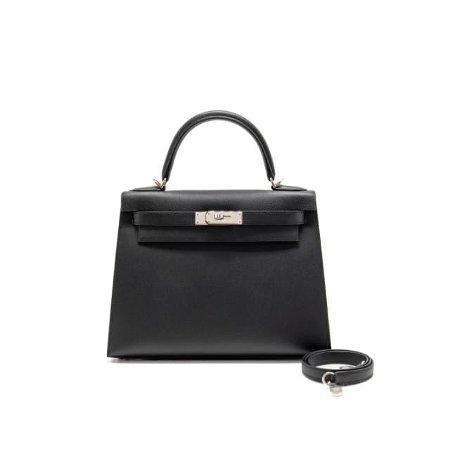 Hermès kelly 28 epsom black SHW stamp G in Black Epsom leather from EMIER, photo 1 of 1
