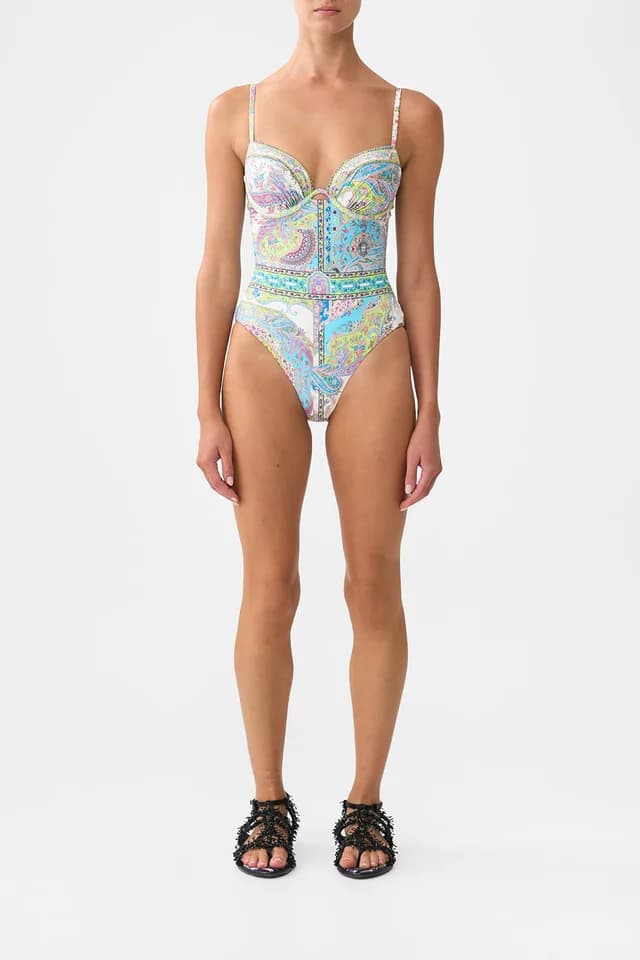 Camilla eBoutique CONTINUOUS UNDERWIRE MOULDED CUP ONE PIECE MAGIC CARPET RIDE, image 1 of 1 from CAMILLA