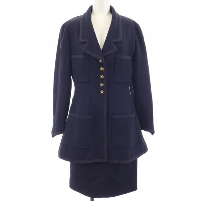 Chanel Vintage Suit Navy in Navy from The Reluxe, photo 1 of 1