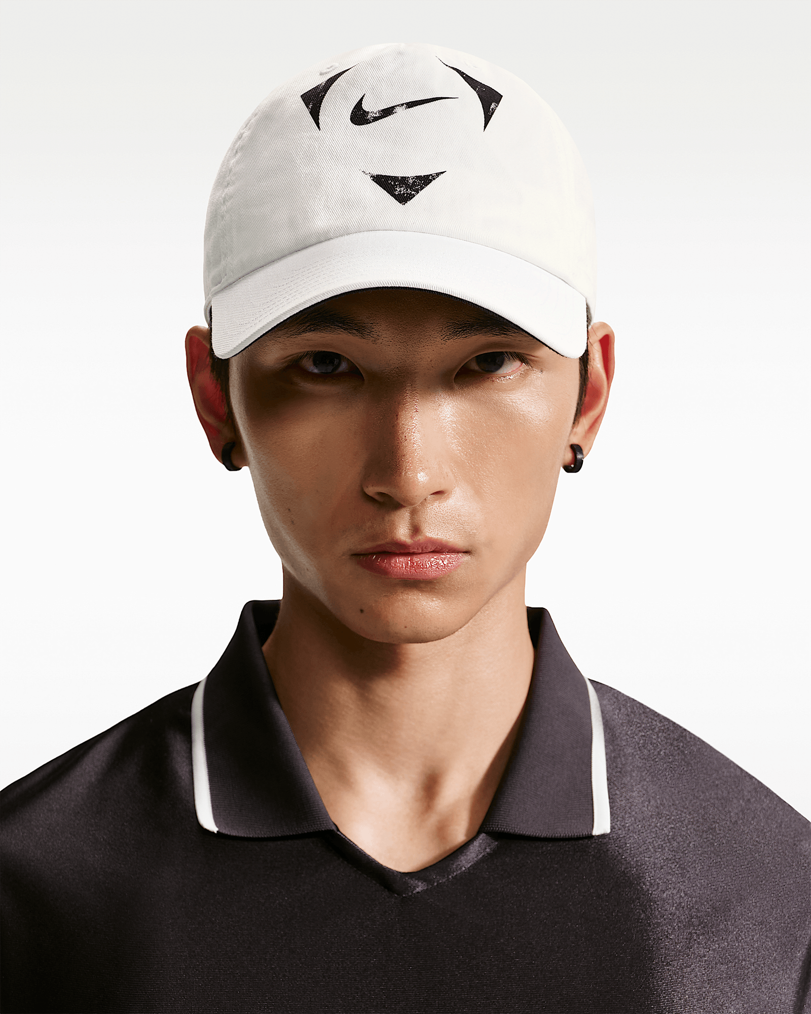 Nike Club in White/Black/Black, image 1 of 1 from Nike