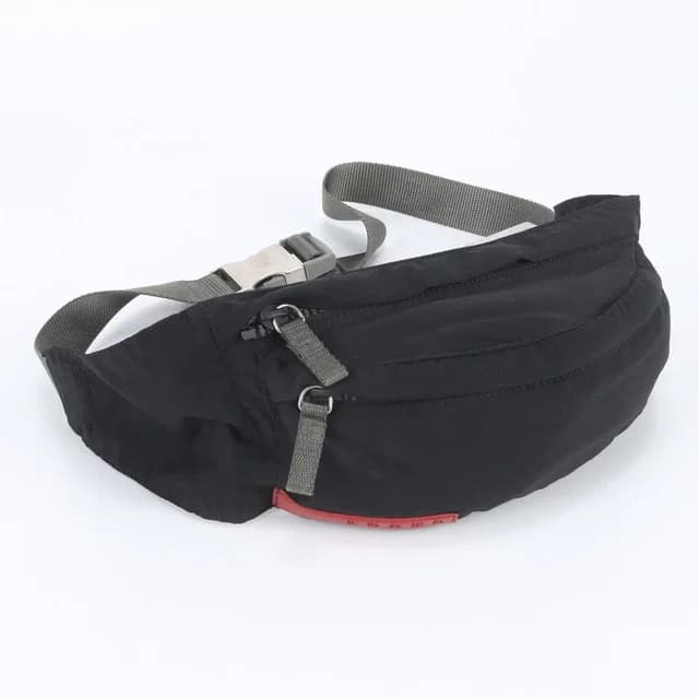 Prada Sports Belt Bag Crossbody Body Waist Pouch Shoulder Black in Black from The Reluxe, photo 1 of 1