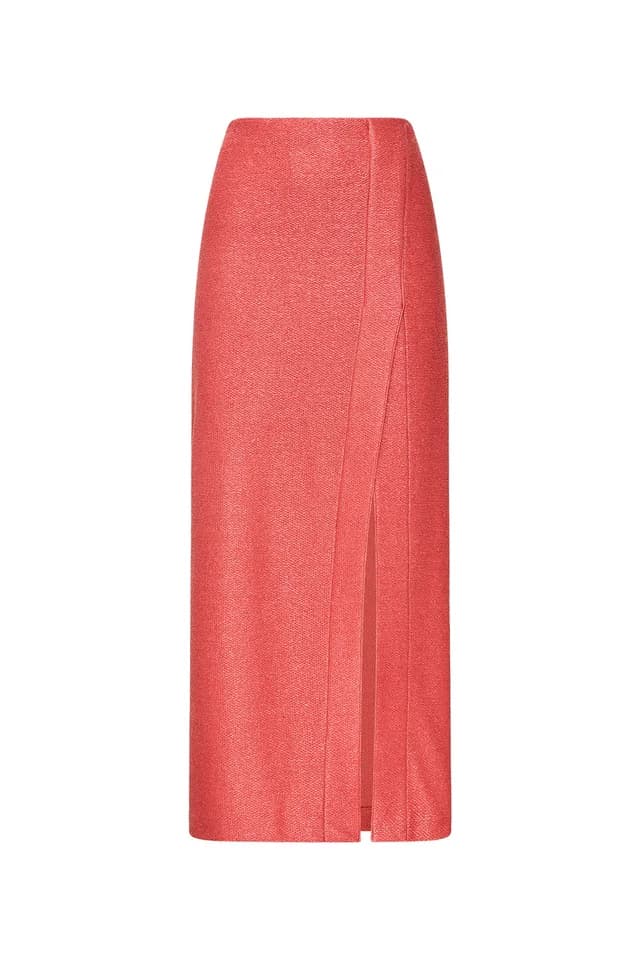 MANNING CARTELL Modern Persuasion Skirt in ROUGE, image 1 of 1 from Manning Cartell