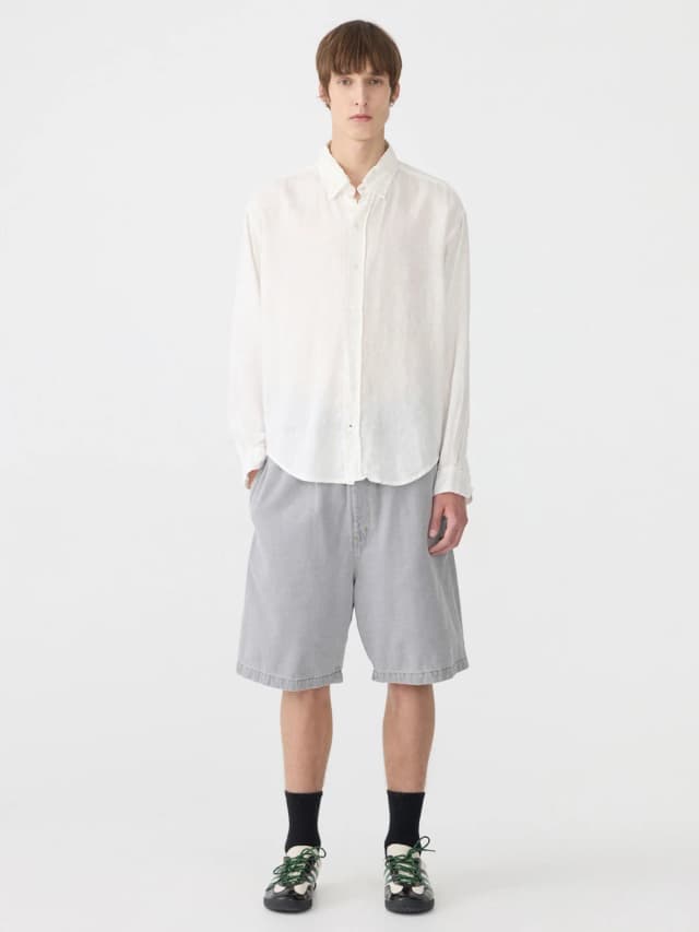 Bassike Universal Linen Shirt, image 1 of 1 from bassike