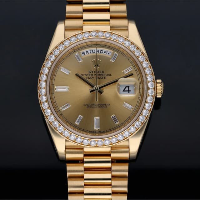 Rolex Day-Date 40 228348 40mm Gold Watch in Gold from H&T, photo 1 of 1