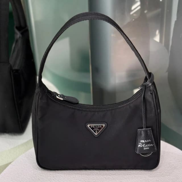 Prada Re-Edition 2000 Shoulder Bag - Black in Black Nylon from Revivre, photo 1 of 1