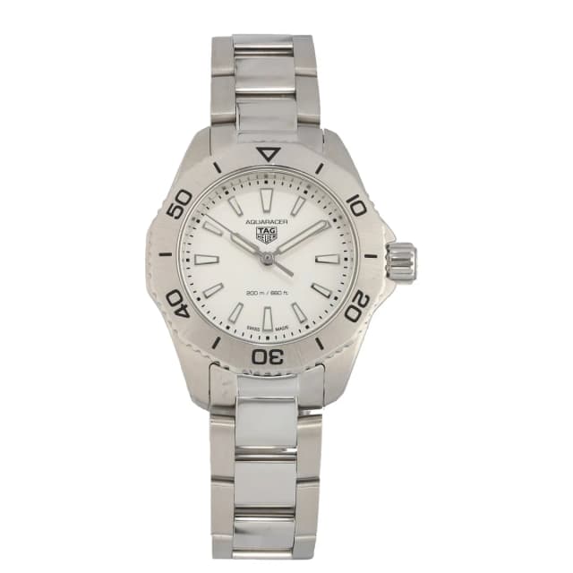 TAG Heuer Aquaracer WBP1411-0 30mm Stainless Steel Watch from H&T, photo 1 of 1