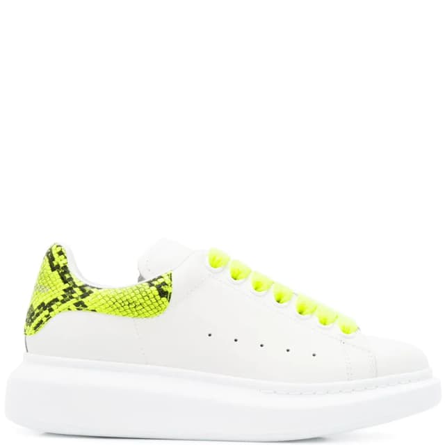 Alexander McQueen ES Sneakers Cobra Tab, Fluro Yellow, image 1 of 1 from Cultstatus
