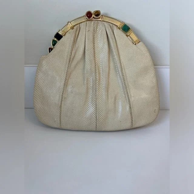 Judith Leiber Vintage Lizard Skin Bag. Good Condition in Lizard from Poshmark, photo 1 of 1
