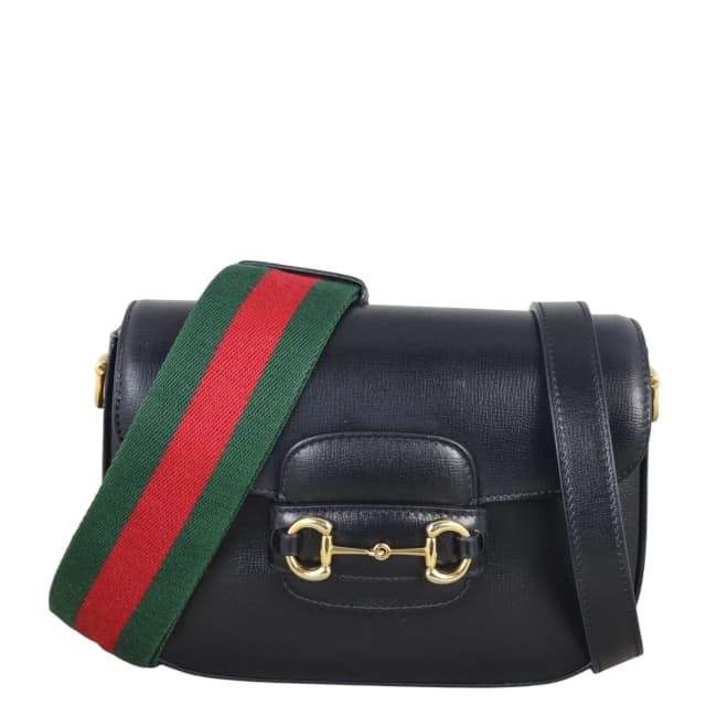 Gucci Horsebit 1955 Shoulder Bag Small in Leather from Luxe.It.Fwd, photo 1 of 1