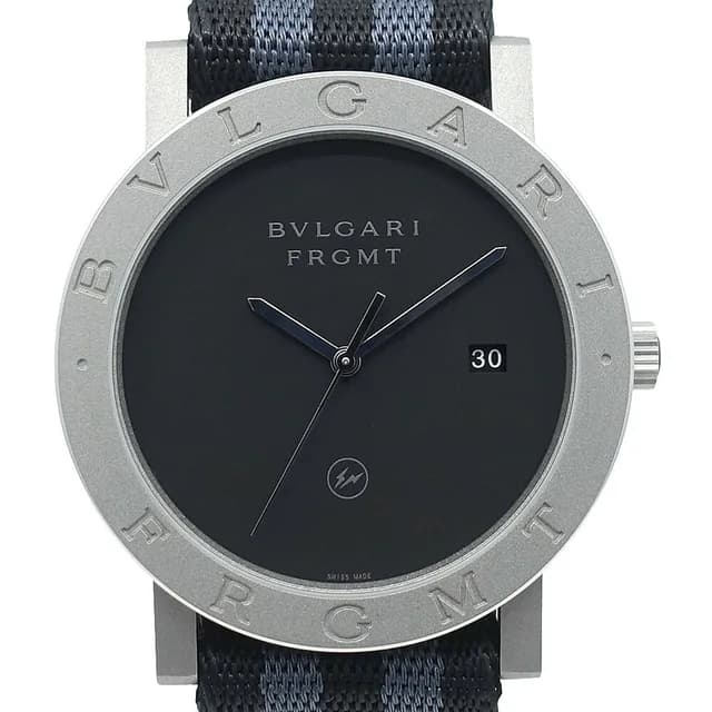 Bvlgari Watch Fragment 250 Pieces Black Support Fabric SS Automatic in Black from The Reluxe, photo 1 of 1