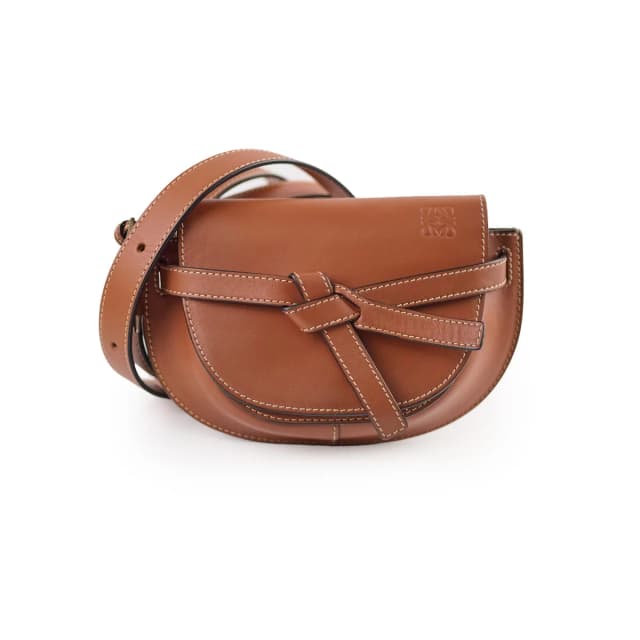 Loewe Gate Mini Belt Bag Tan in Brown Leather from The Purse Affair, photo 1 of 1