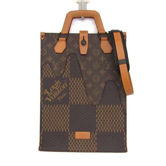 Louis Vuitton Damier Giant Abloh X NIGO Mini Tote N40355 Women,Men Handbag,Shoulder Bag Brown in Brown Damier Canvas , Monogram from Elady, photo 1 of 1