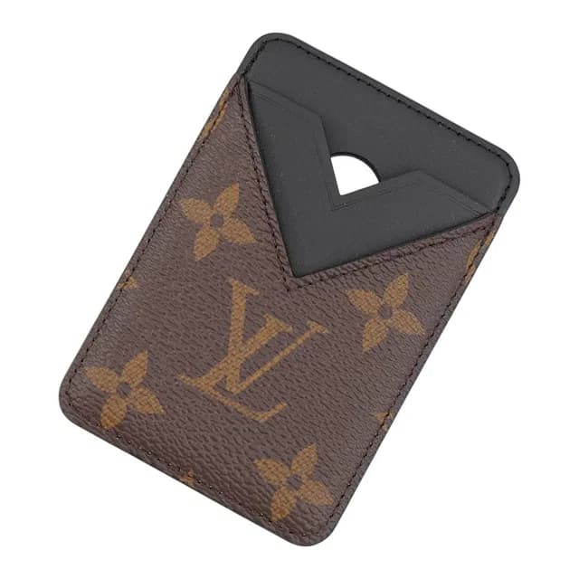 Louis Vuitton Card Case Magsafe Monogram Macassar Magnet from The Reluxe, photo 1 of 1