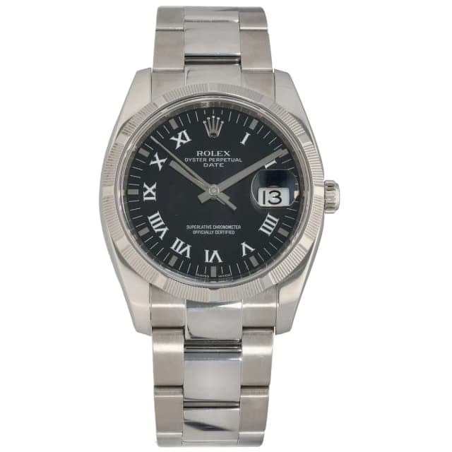 Rolex Oyster Perpetual 115210 34mm Stainless Steel Watch from H&T, photo 1 of 1
