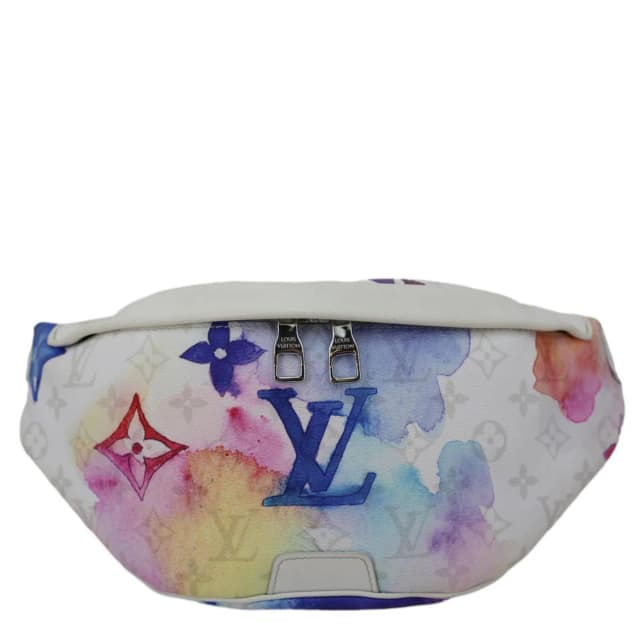 Louis Vuitton Discovery Monogram Watercolor Bumbag Multicolor in Multicolor Canvas from Dallas Designer Handbags, photo 1 of 1