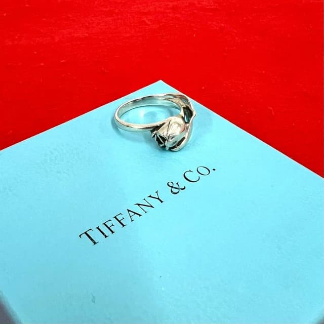 Tiffany & Co. Tulip Ring 925 Sterling Silver in Silver from The Reluxe, photo 1 of 1