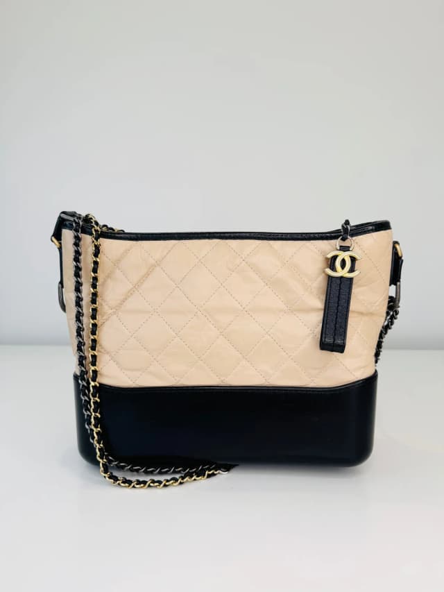Chanel Crumpled Calfskin Leather Medium Gabrielle Bag in Calfskin from Edit Second Hand, photo 1 of 1