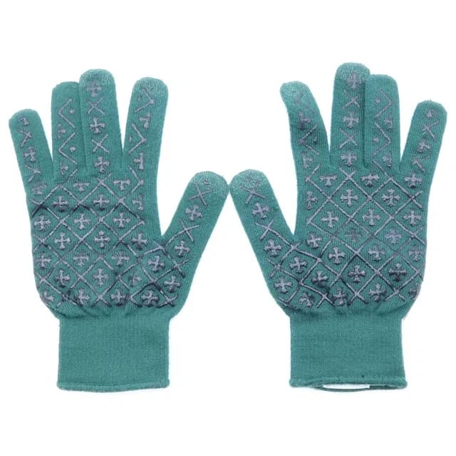 Chrome Hearts Work Gloves Green in Green from The Reluxe, photo 1 of 1