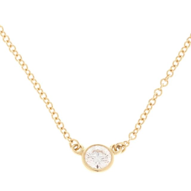 Tiffany & Co. by the Yard Necklace 18k Yellow Gold Diamond in Yellow from The Reluxe, photo 1 of 1