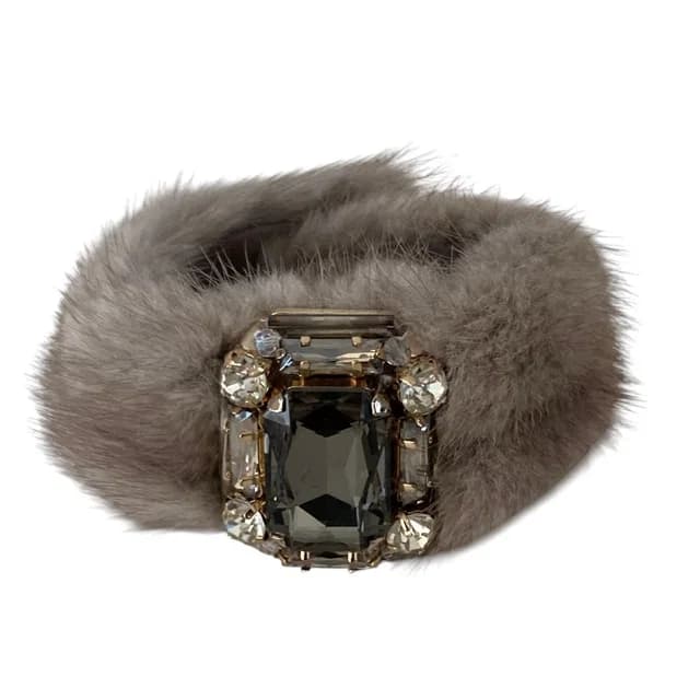 Max Mara Weekend Mink Bijou Bracelet Gray in Grey from The Reluxe, photo 1 of 1