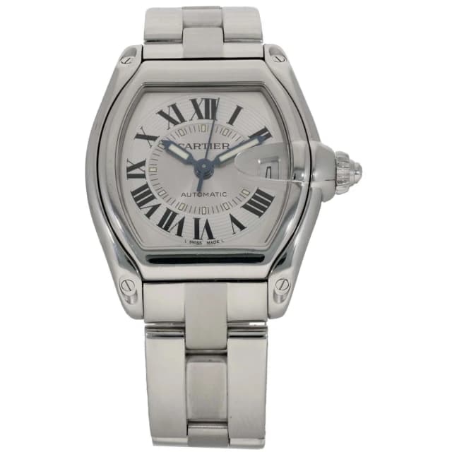 Cartier Roadster W62000V3 38mm Stainless Steel Watch from H&T, photo 1 of 1