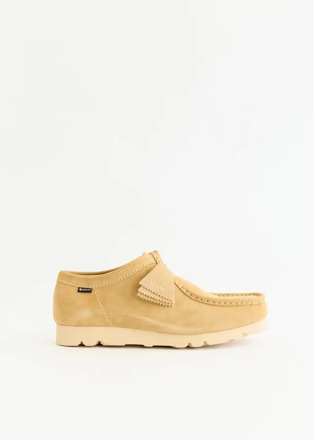Clarks Wallabee GORE-TEX Shoes in MAPLE SUEDE, image 1 of 1 from Incu