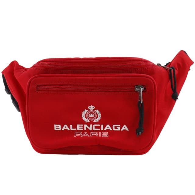 Balenciaga Explorer Waist Pouch Nylon Canvas Red Belt in Red Canvas from The Reluxe, photo 1 of 1