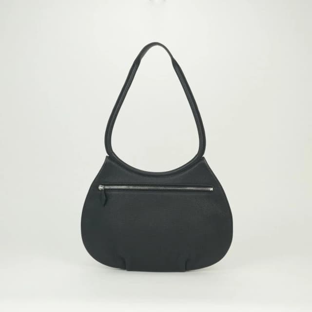 Hermès Kakawet Tote Shoulder Bag Togo Noir Black Silver in Black Togo leather from The Reluxe, photo 1 of 1