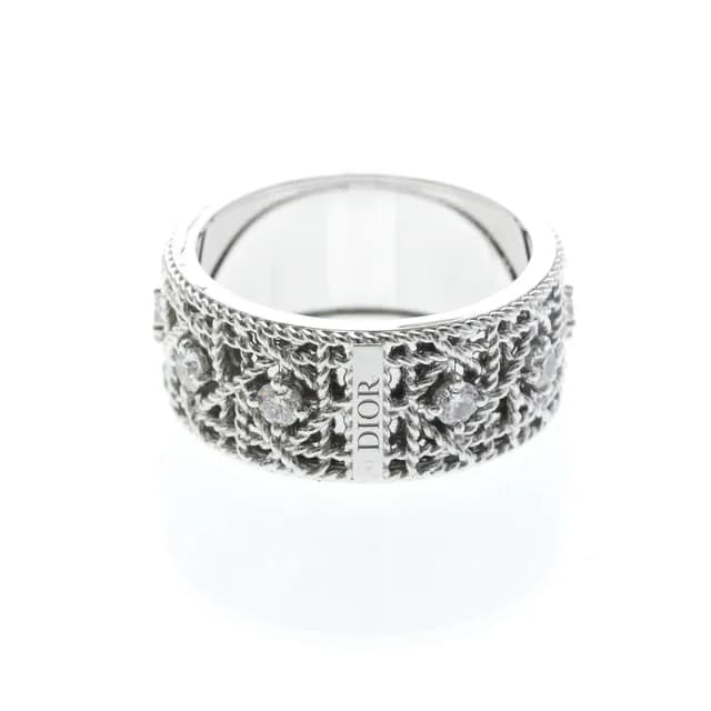 My Dior Diamond Ring JMY794060 White Gold (18K) Fashion Diamond Band Ring Silver in Silver White gold (18K) from Elady, photo 1 of 1