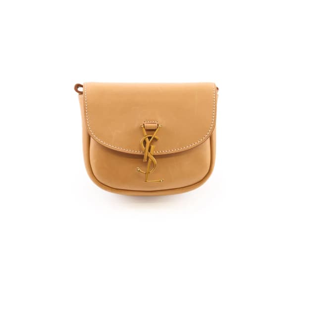 Saint Laurent Small Kaia Bag Tan in Brown Leather from The Purse Affair, photo 1 of 1