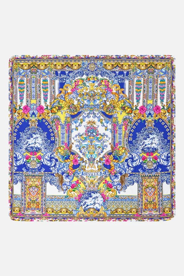Camilla eBoutique BABIES SQUARE BLANKET ESPAÑA NIRVANA, image 1 of 1 from CAMILLA