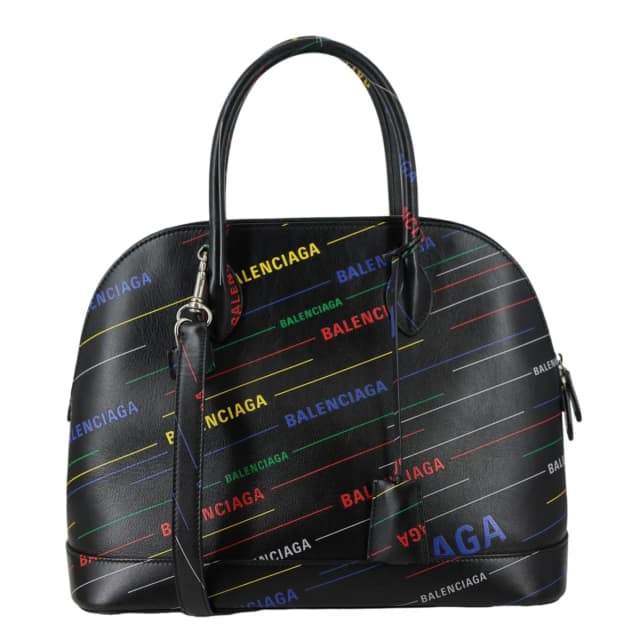 Balenciaga Ville XXS Calfskin Leather Top Handle Crossbody Bag Black in Black Calfskin from Dallas Designer Handbags, photo 1 of 1