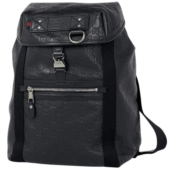 Gucci Backpack Guccissima Leather Navy in Navy Leather from The Reluxe, photo 1 of 1
