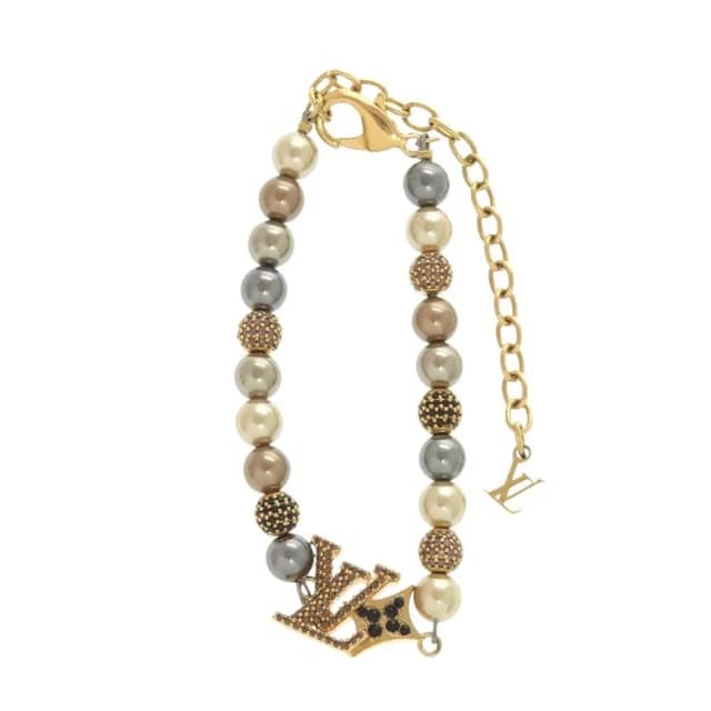 Louis Vuitton Dandy Metal Gold Bracelet in Gold from The Reluxe, photo 1 of 1