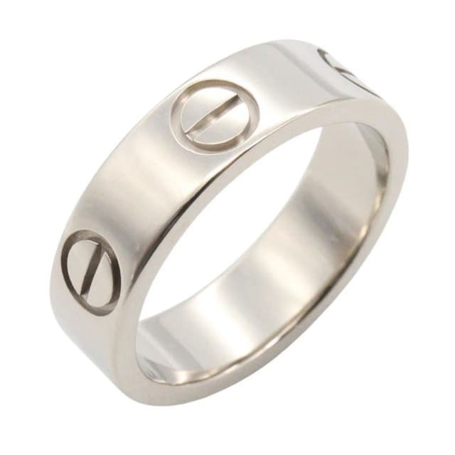 Cartier Ring Love 18K White Gold in White from The Reluxe, photo 1 of 1